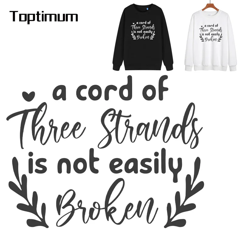 Черные буквы патчи с помощью утюга Виниловые принты для футболок Переводные