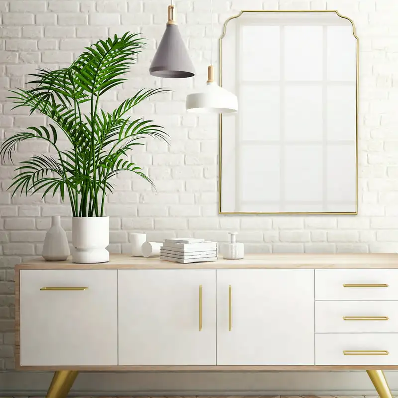 

Finn Rectangular 24"x35" Mirror - Gold