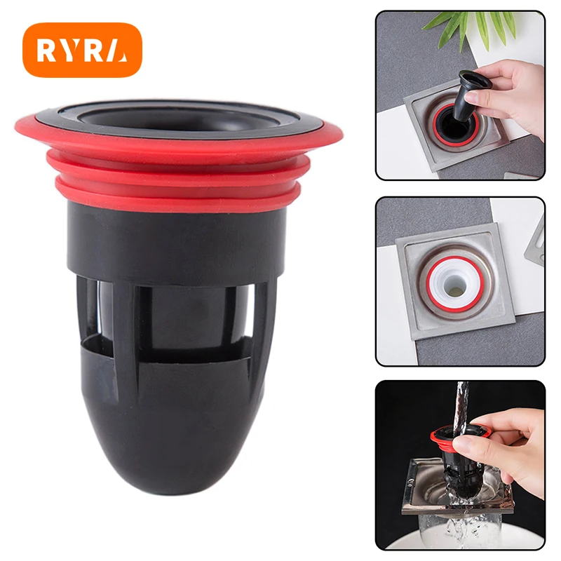 

Дезодорант, дренажный сердечник для туалета, ванной, напольного слива, Внутренний сердечник для канализации, для борьбы с вредителями, силиконовый антизапаховый артефакт, водяное уплотнение без запаха