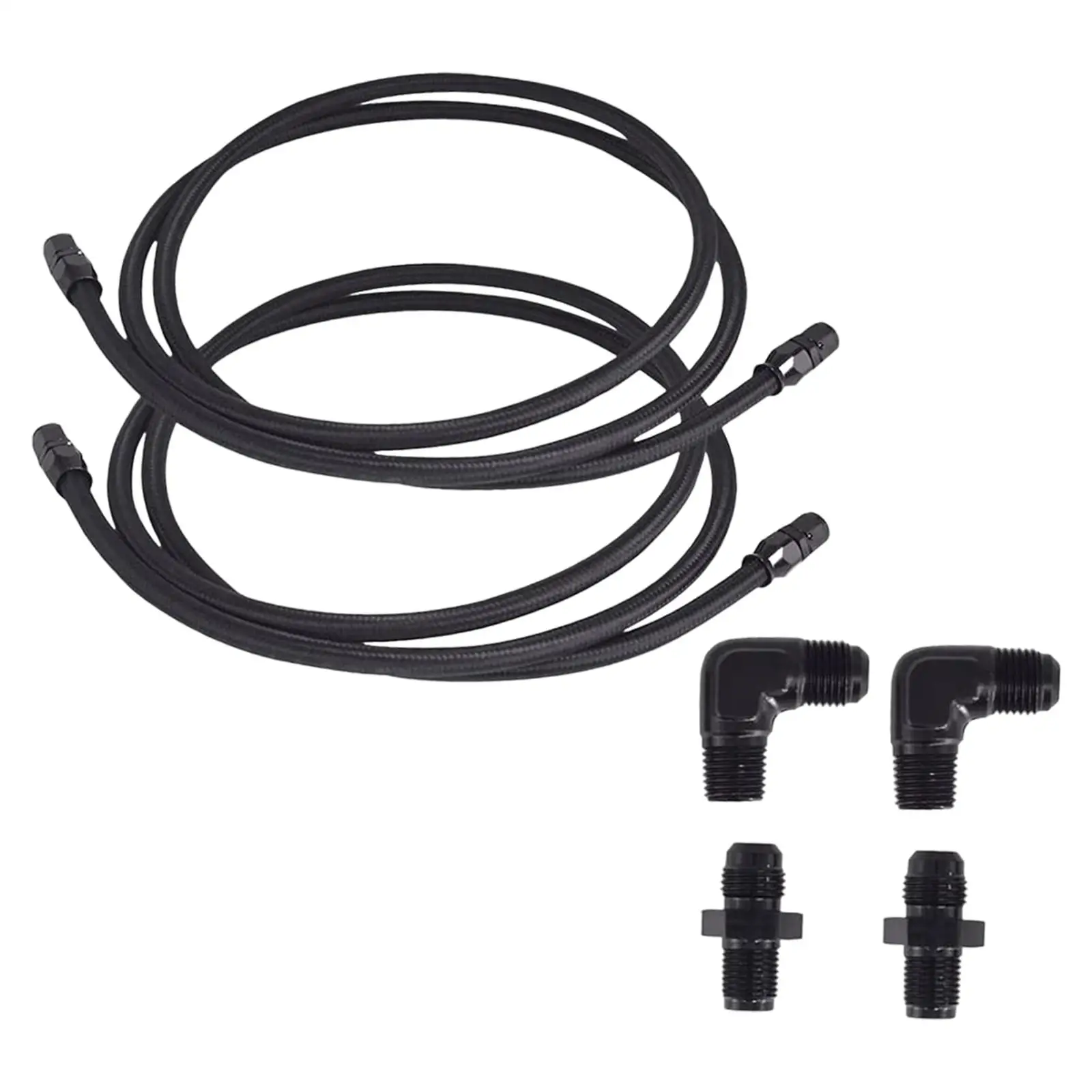 

6AN PTFE Line Fitting Kit High Performance-1/4NPT 90 Degree Accessories