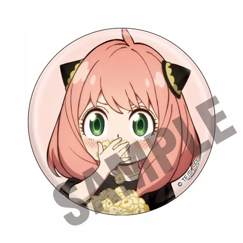 Шпионская семья Aniya милые Значки для девочек 58 мм