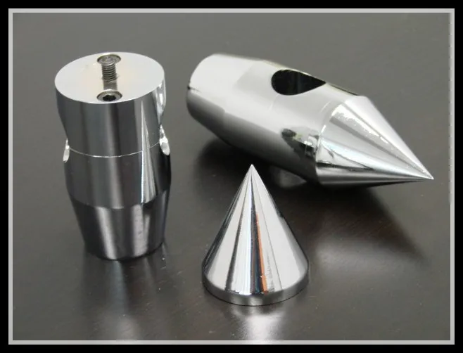 Freeshipping 5&quot Chrome Spike Handlebar Riser For Suzuki Intruder Volusia Boulevard Vulcan vn | Автомобили и мотоциклы
