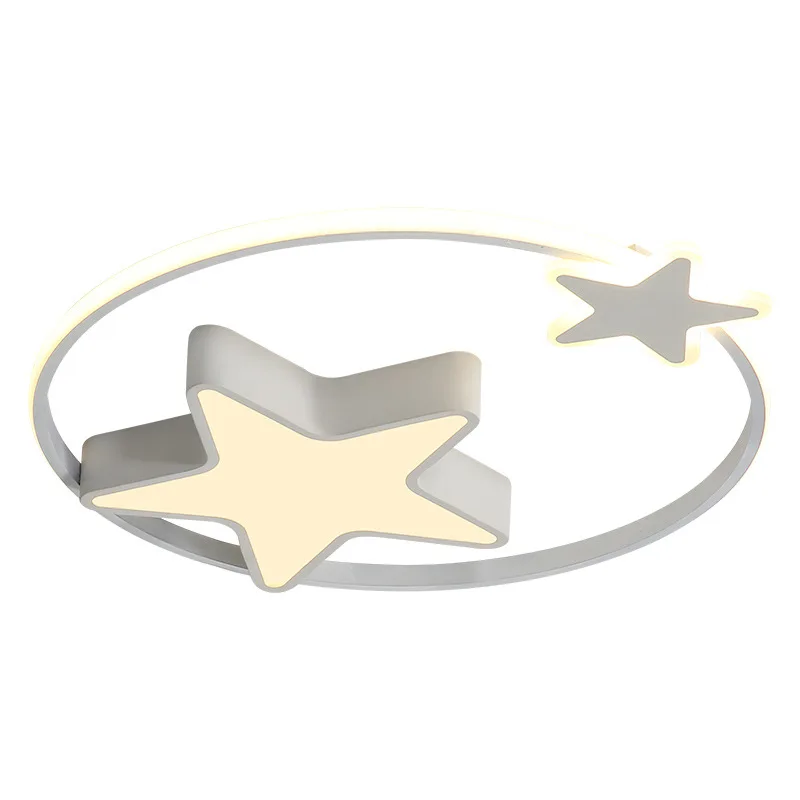 

Bedroom Ceiling Lamp Modern LED Light Creative Cartoon Log Star Sky Boys Girls Children's Room Student Dormitory Led Lighting CE