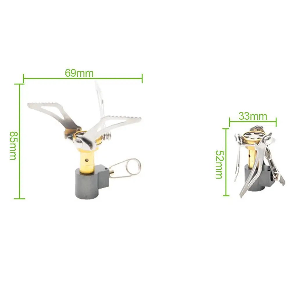 Уличная плита складная мини-плита из титанового сплава портативная карманная