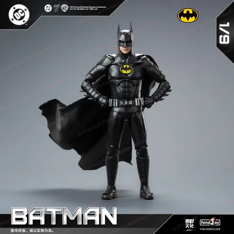 Фото НОВАЯ Оригинальная фигурка FondJoy Китон в образе Бэтмена, DC Justice League, Detective Comics, 1/9, БАТМЕН КИТОН, ПВХ, шарнирная №4