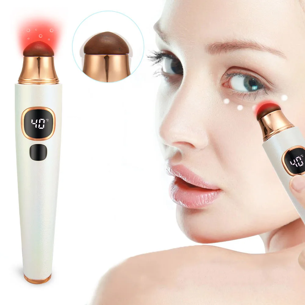 

Электрический массажер для глаз Bian Stone, массажер против морщин и старения кожи вокруг глаз, зарядка через USB, Уход за глазами