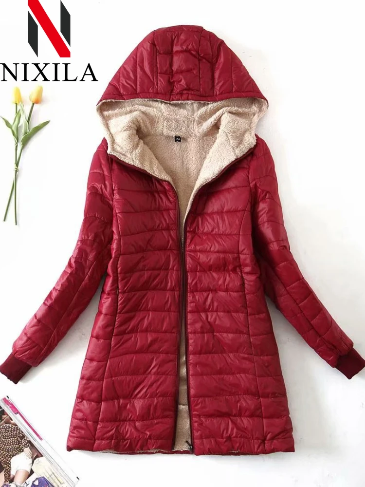 Новое осенне-зимнее пальто женские корейские модные элегантные прямые парки с