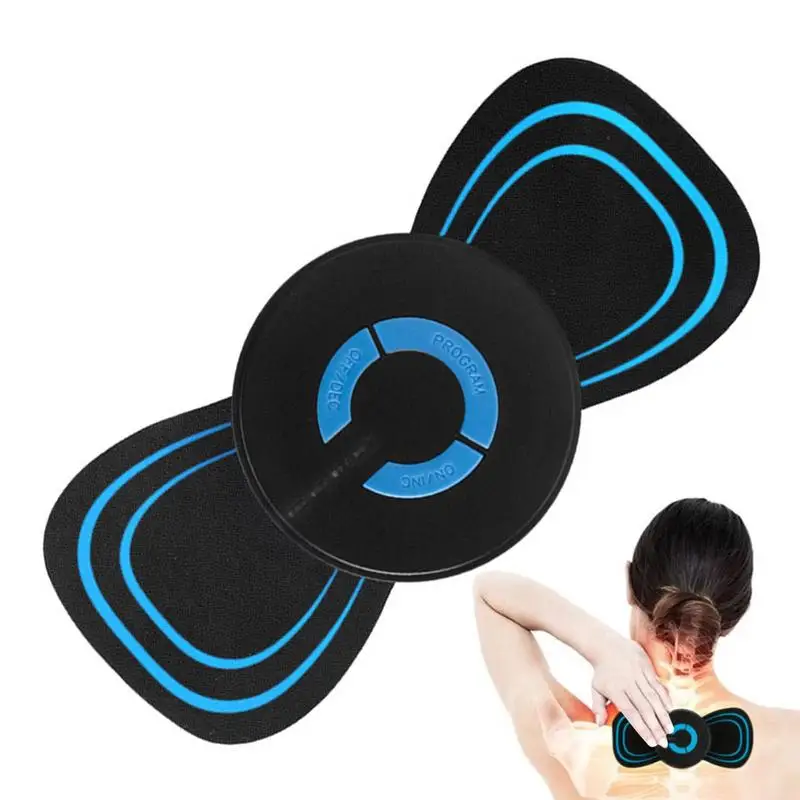 

Ems Breast Massage Pad Cordless Electric Breast Massager For Shoulder 6 Modes Rechargeable Massager Microcurrent EMS Mini