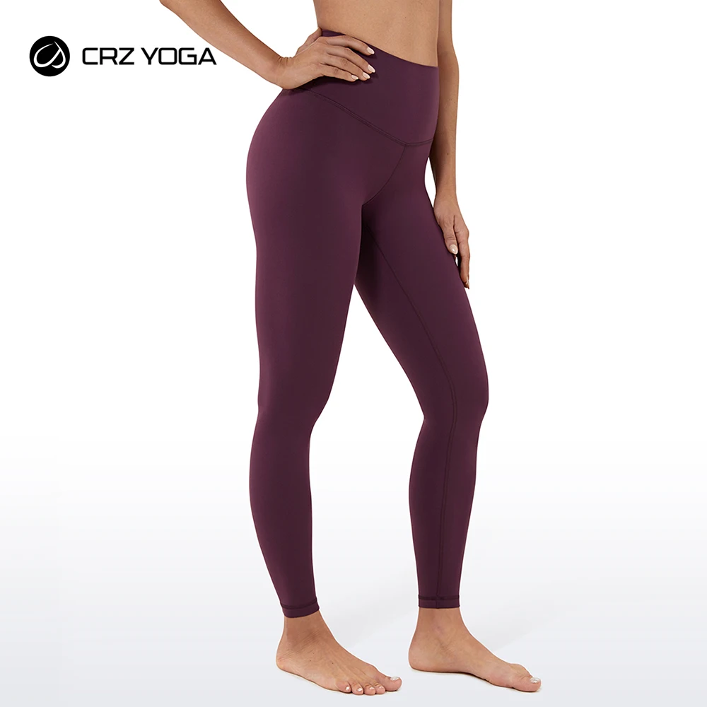 CRZ YOGA Women's Butterluxe Leggings 25 Inches - High Waisted Buttery Soft Comfort Lounge Leggings CRZ YOGA Women's Butterluxe Leggings 25 Inches - High Waisted Buttery Soft Comfort Lounge Leggings