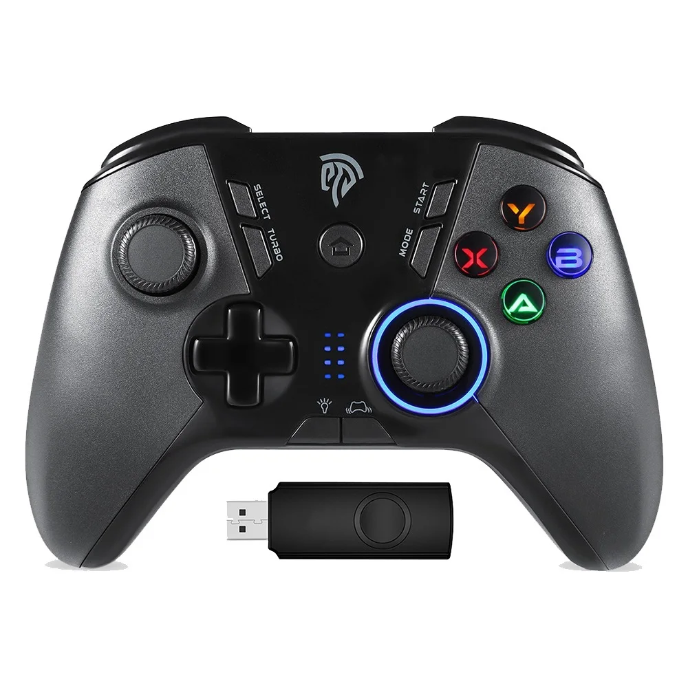 

EasySMX ESM-9110 Wireless PC Controller Gamepad for PS3 Xiaomi Android TV Box Joystick Phone Customized Turbo Vibration Control