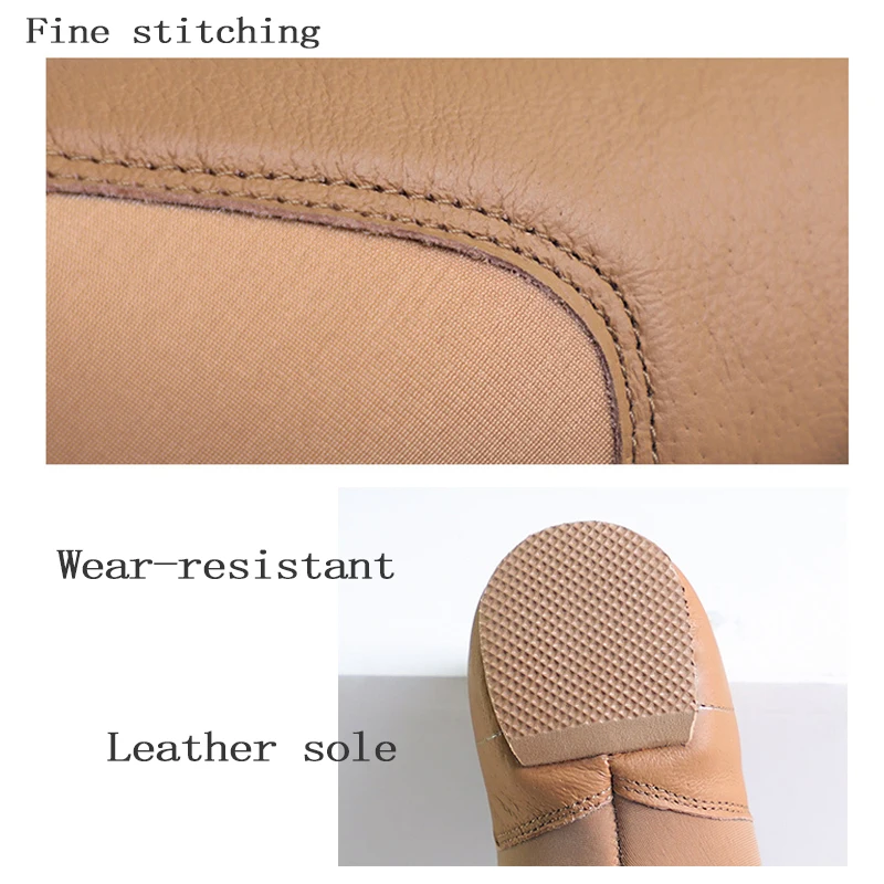 DKZSYIM Wome Jazz Dance Shoes Flat Dancing Shoes Men Brown Black Jazz Dance Shoes For Women/Men Ballroom shoes Wear-resistant