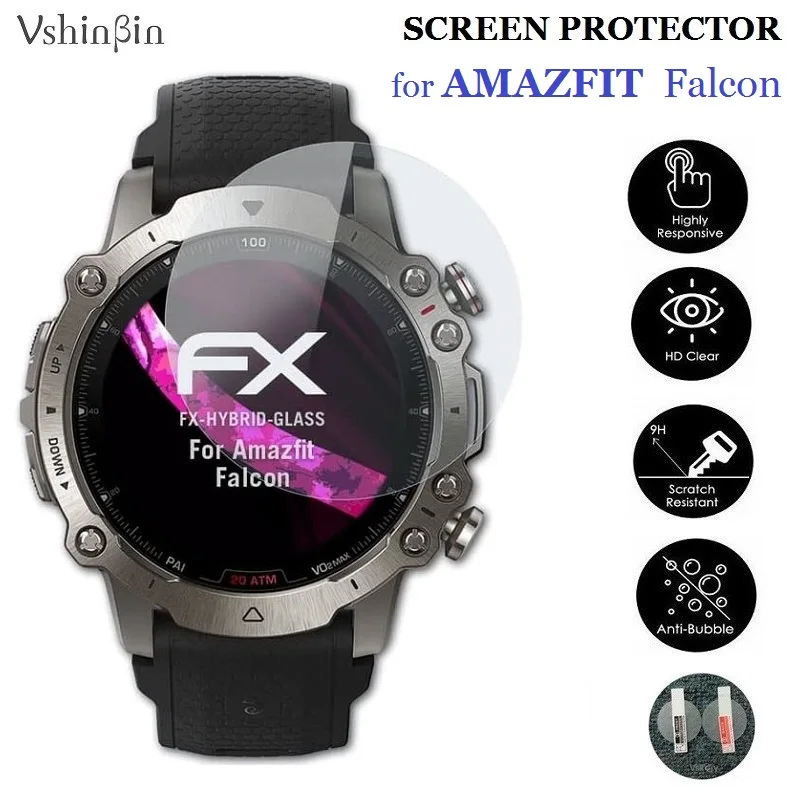 

Защитное стекло для смарт-часов Amazfit Falcon, 100 шт.