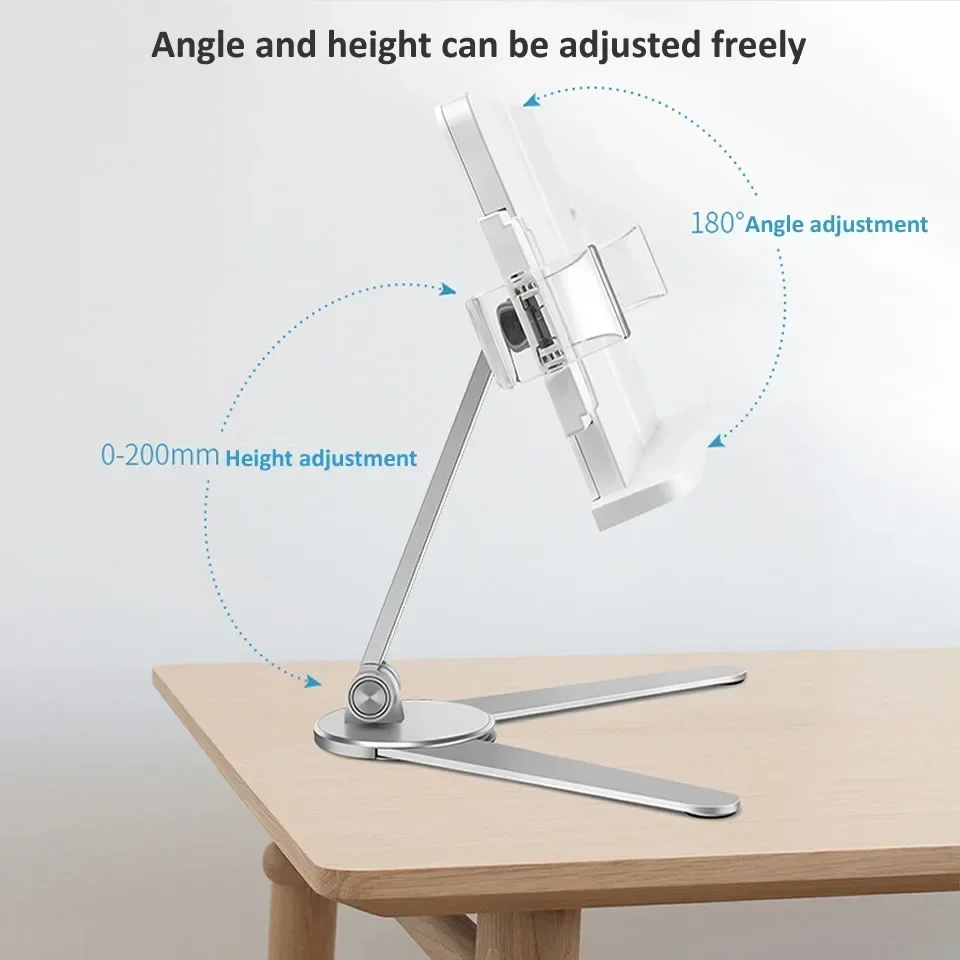 Вращающиеся алюминиевые подставки для чтения с углом высоты настольный