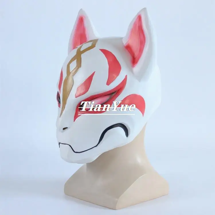 

Emulsion Fox Cos Mask Halloween Horror Dress Up Show Props