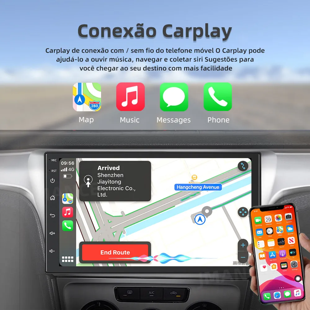 JMANCE для Honda CR-V CRV 1995 - 2001 Carplay Ai Voice автомобильное радио мультимедийный видеоплеер