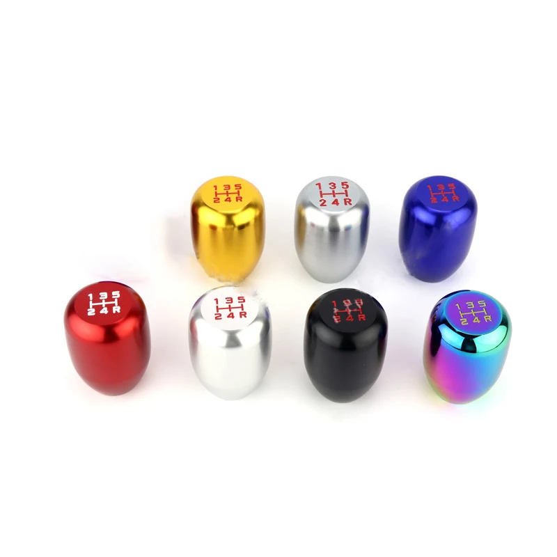 

Automotive Modification Aluminum Alloy Universal Manual Transmission 5th Gear Shift Head Wave Stick Head Shift Lever Head