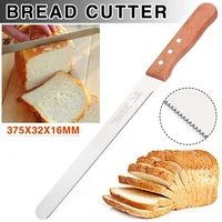 10 inch bread knife toast slicing knives cake slicing knife bread slicer stainless steel serrated blade kitchen pastry tools