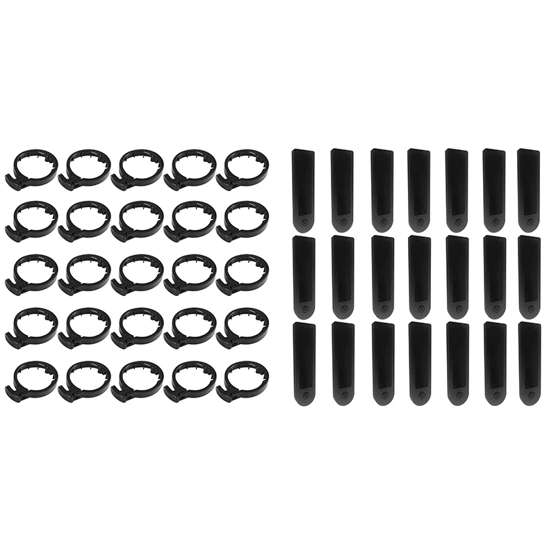 

21X Dashboard Circuit Board Silicone For Xiaomi Mijia M365/M365 Pro & 25Pcs Front Tube Stem Folding Insurance Guard Ring