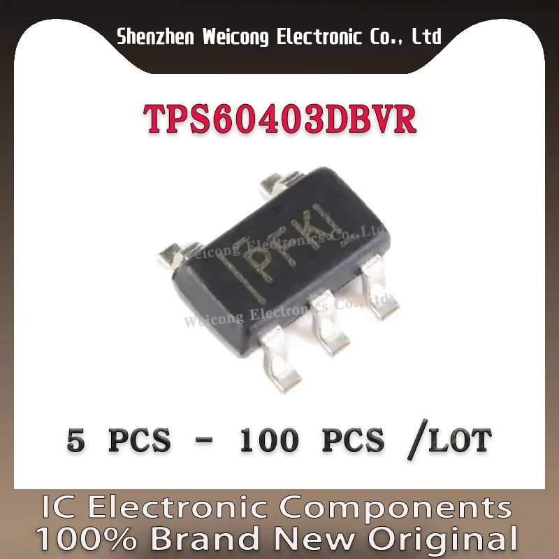 

New TPS60403DBVR TPS60403DBV TPS60403DB TPS60403D TPS60403 TPS IC Chip SOT23-5