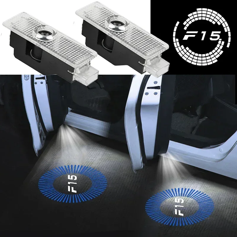 Для BMW X5 F15 2007-2022 2023 2009 2010 Автомобильный светодиодный проектор Ghost Atmosphere Logo Лампа