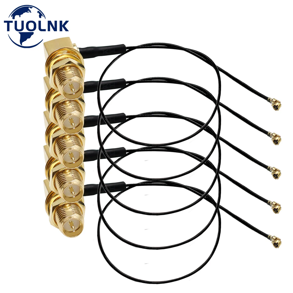 Ipx para rp Sma Cabo de Extensão do Cotovelo u. fl Ipex para rp Sma Fêmea Ângulo Direito Antena Trança Cabo de Extensão 1.13 mm Peças