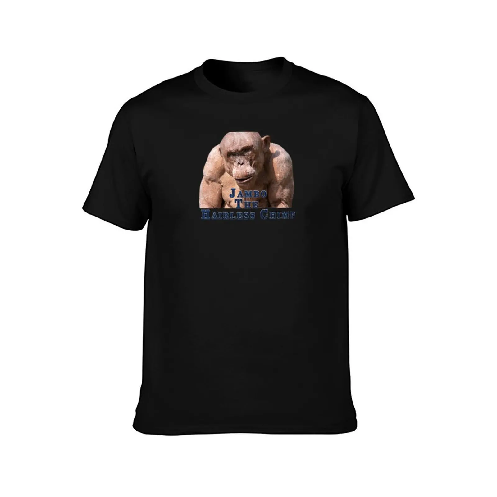 Фото Футболка Jambo The Hairless Chimp, простая футболка для работы №2