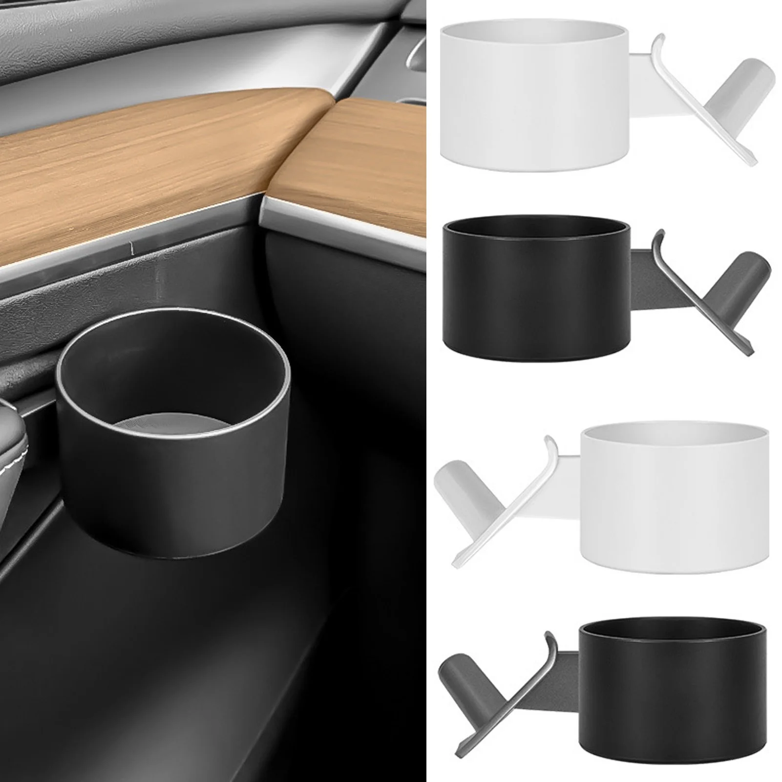 

Универсальный держатель для стакана для воды, дверной держатель для стакана, автомобильные аксессуары для хранения, совместимый с контейне...