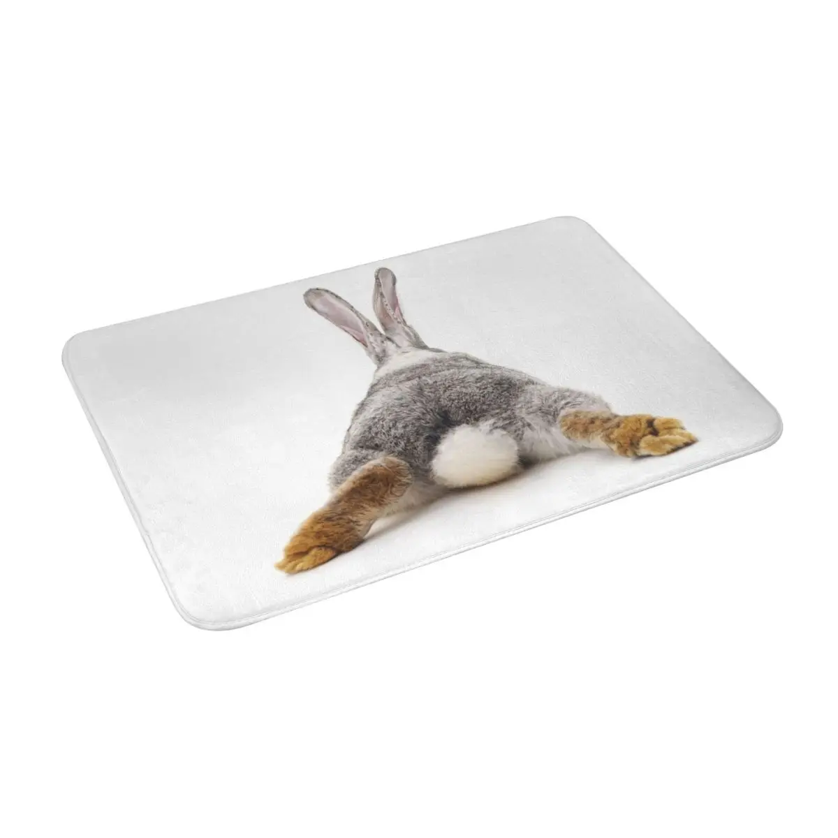 Коврик для ванной Просто расслабляющий кролик Декор 3D ковер коврик Дверной