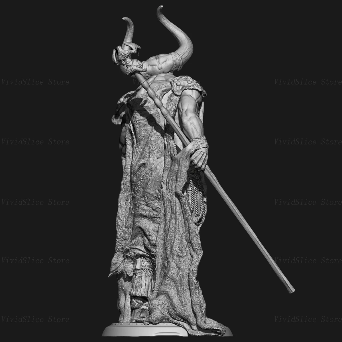 Фото 1/18 1/24 Darkness 3D Print Resin Model Garage Kit Unpainted High-Detail Miniature Figure №2