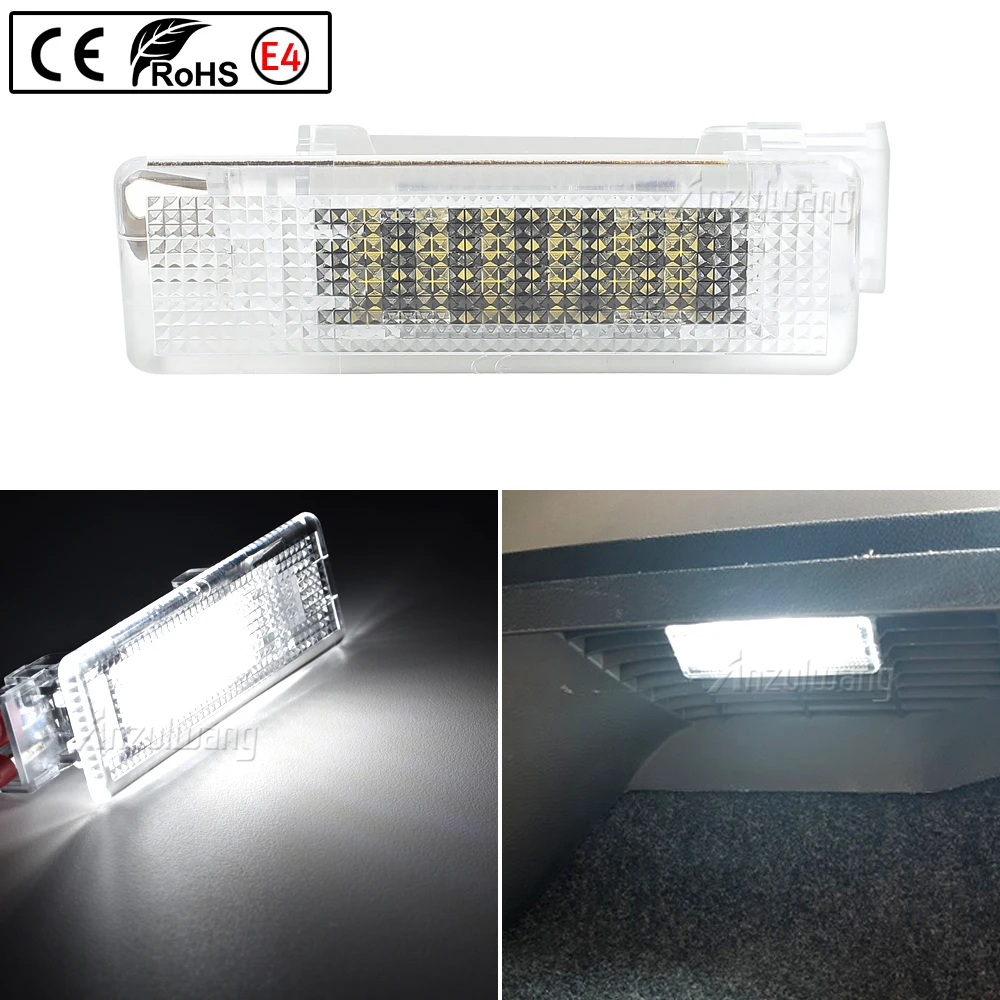 

LED Luggage Compartment Trunk Boot Lights 12V for VW Caddy Eos Golf Jetta Passat CC Scirocco Sharan Tiguan Touran Touareg T5