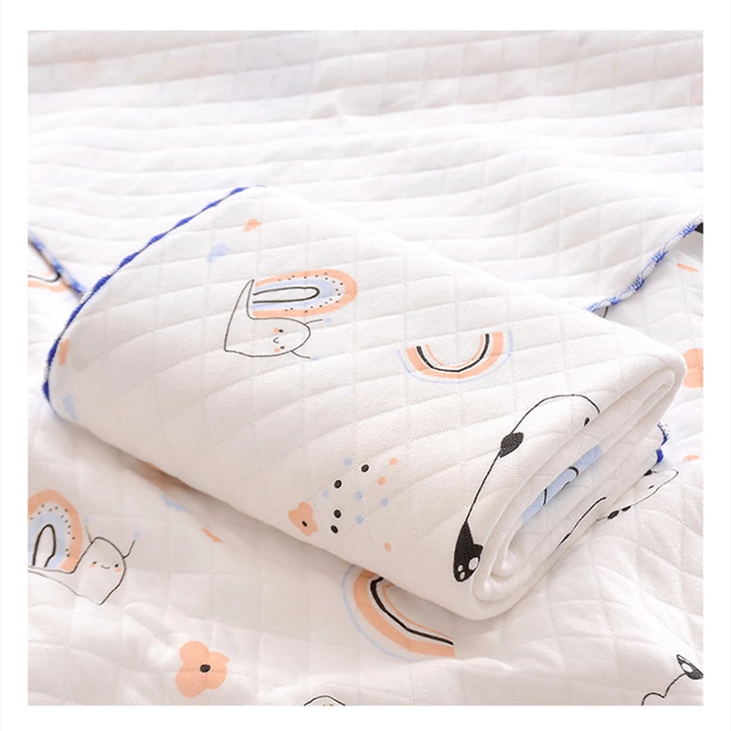 Newborn Baby Wrapper Blanket Cotton Cartoon 85*85 for Infant Autumn Spring