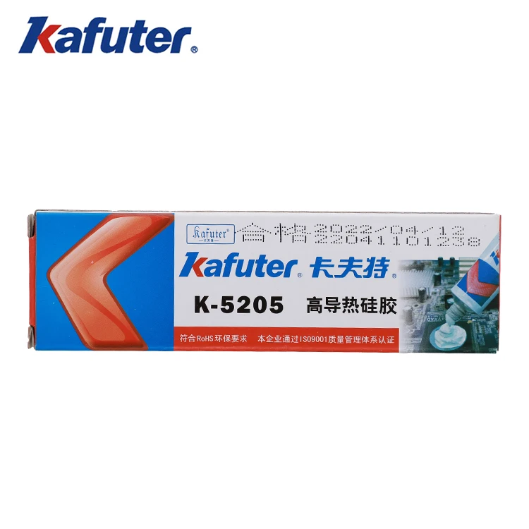 Фото Высокотеплопроводный герметик Kafuter K-5205 с теплопроводностью 2.0 Вт/мК, огнестойкостью UL94 V-1 и прочностью на сдвиг 2.0 МПа №5