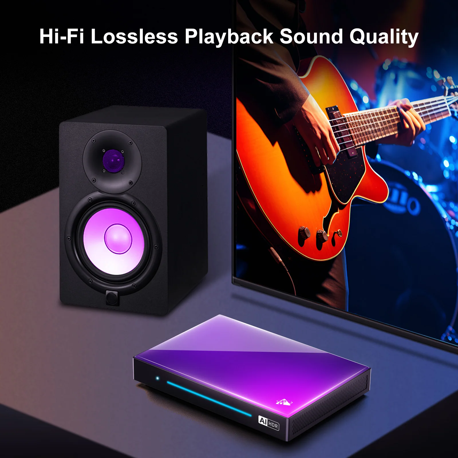 Приставка Смарт-ТВ H96 Max M9 8 ядер 2 + 16 ГБ Android 14 0