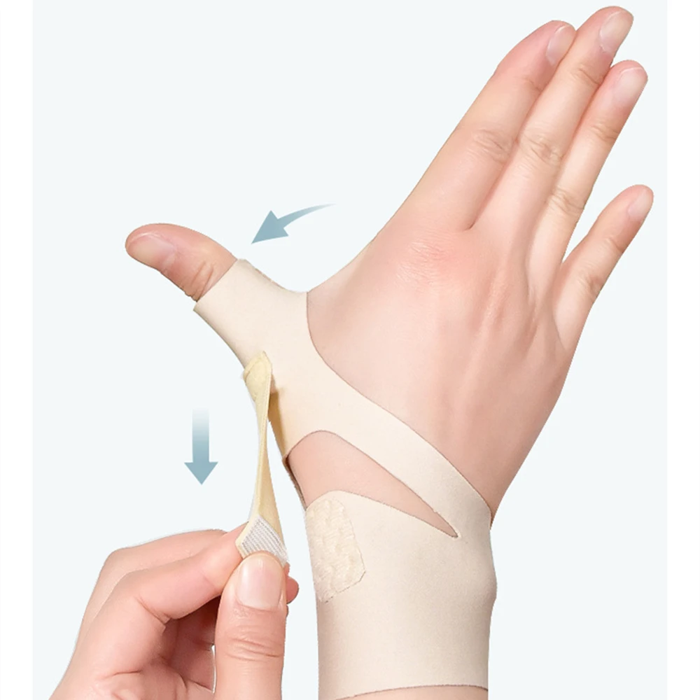 

Thumb Support Protector, Finger Guard, Tendon Sheath, Wrist Joint Sprains, Rehabilitation Protective Sleeve, 1 Pc, THANKSLEE