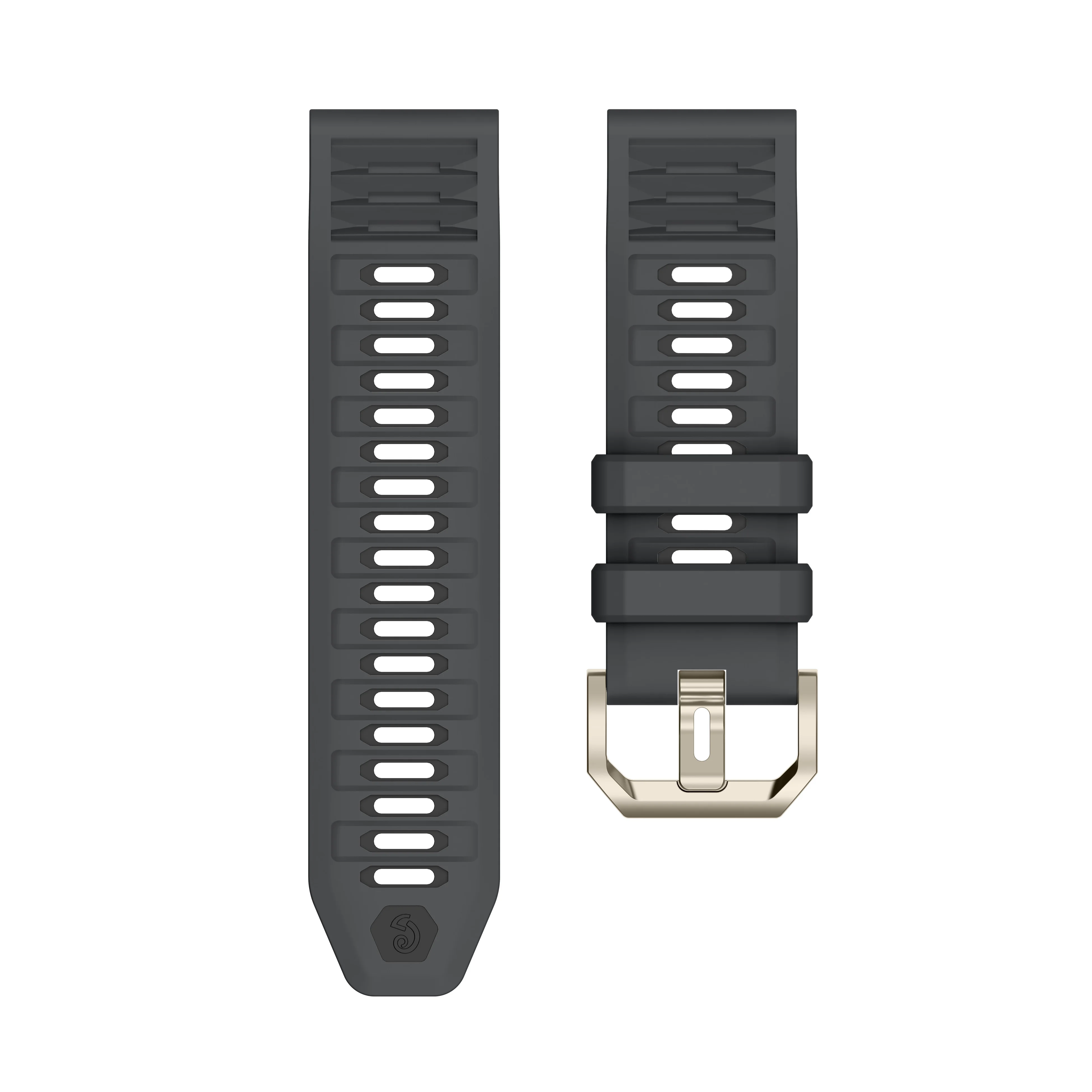 Фото Силиконовый ремешок QuickFit 26 мм для Amazfit T-Rex Ultra 2 51 мм, дышащий, спортивный, водонепроницаемый, сменный браслет №5