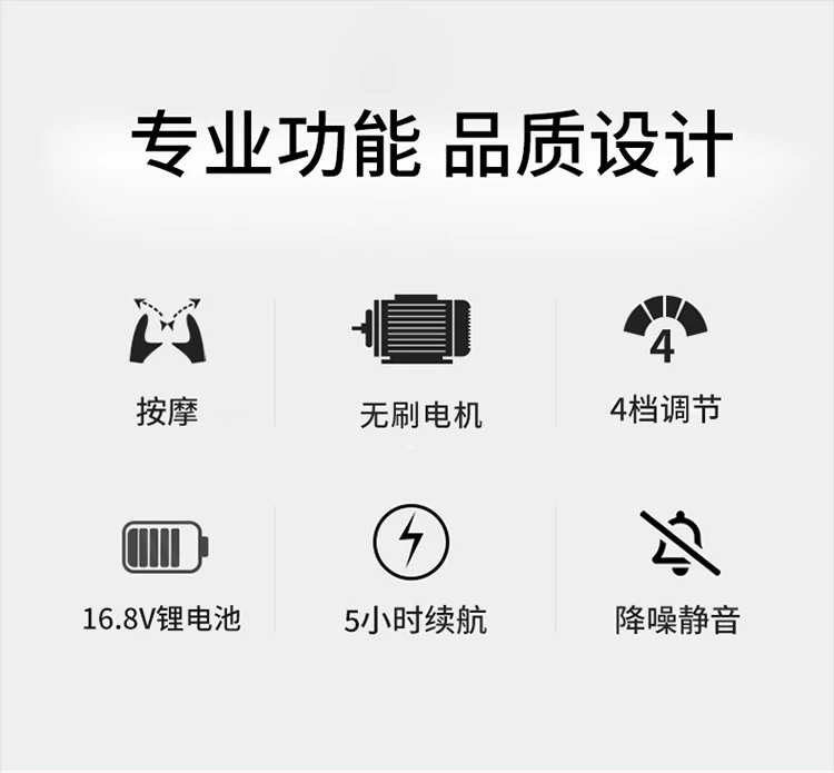 Массажный пистолет для расслабления мышц Электрический высокочастотный молоток