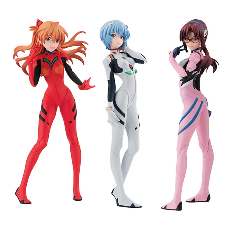 Оригинальная аниме-фигурка EVA NEON GENESIS EVANGELION Gasha Ayanami Ray Asuka Langley Soryu Мари макинами