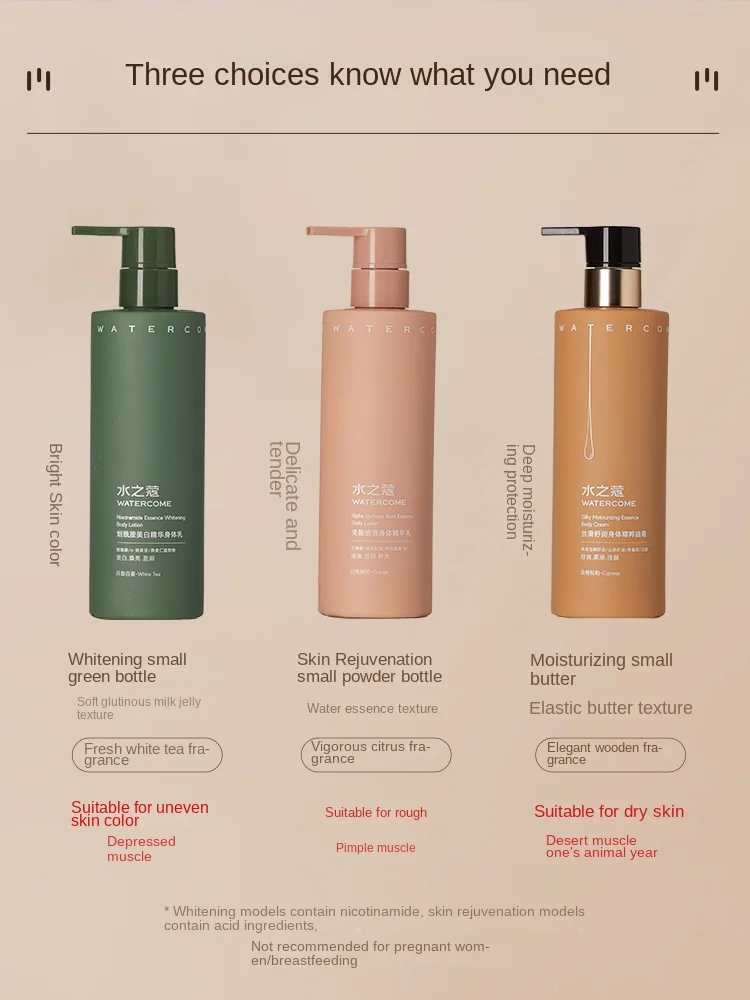 

Body Lotion Whitening Moisturizing Autumn and Winter Hydrating Dry Tartaric Acid Nicotinamide Body Lotion