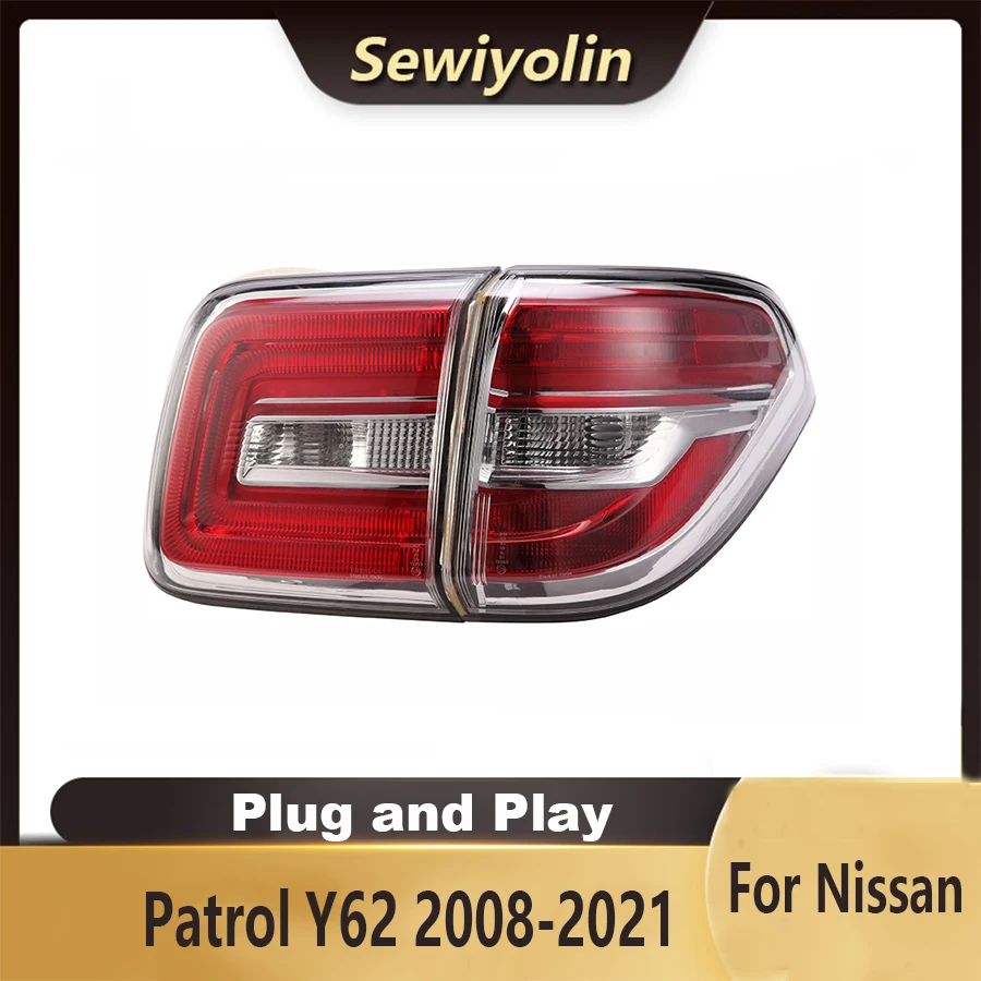 Для Nissan Patrol 2008-2021 автомобильные автозапчастиАнимационные светодиодные фонари