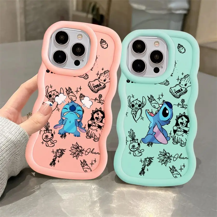 Чехол для телефона Stitch The Baby Realme C65 4G 5G C67 Narzo 30A N53 N55 50APrime 50iPrime 60x 70x 70 Pro Capa Cover