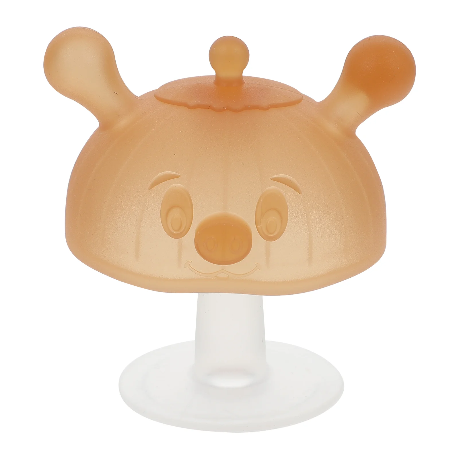 

Teether Baby Toy Infant Mushroom Sensory Teething Gum Silicone Newborn Toddler