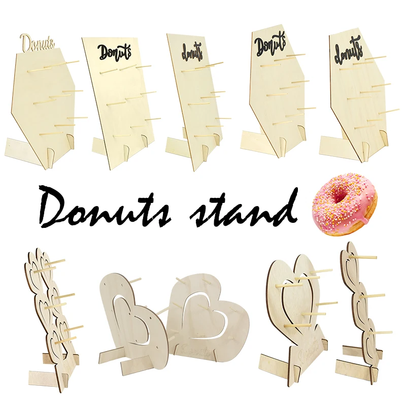 DIY Wooden Donut Wall Party Donut Stand Wedding Decora Table Donut Party Decor Baby Shower Bridal Shower Birthday Party Supplies