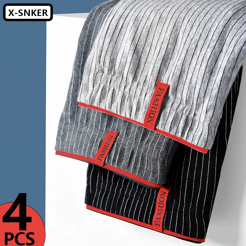 Pure Cotton Men Boxer Shorts Underwear Antibacterial Boxershorts Cueca Male Panties Fashion Men Underpants Lingeries Wholesale