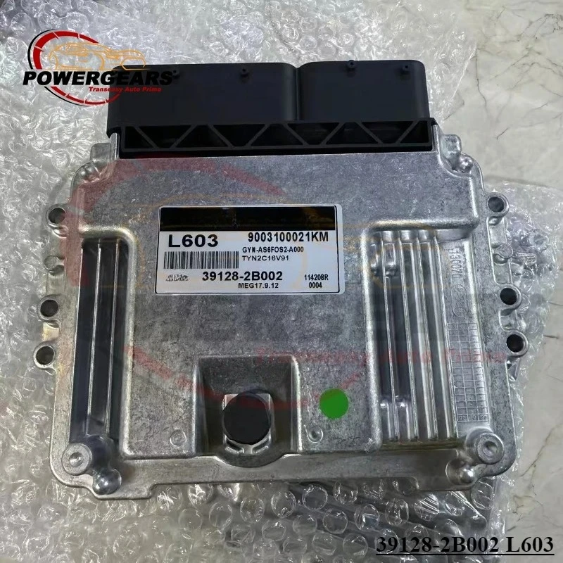 Фото Новый 39128-2B002 ECU L603 компьютерная плата двигателя ECM костюм для электронного блока управления Hyundai MEG17.9.12 №1