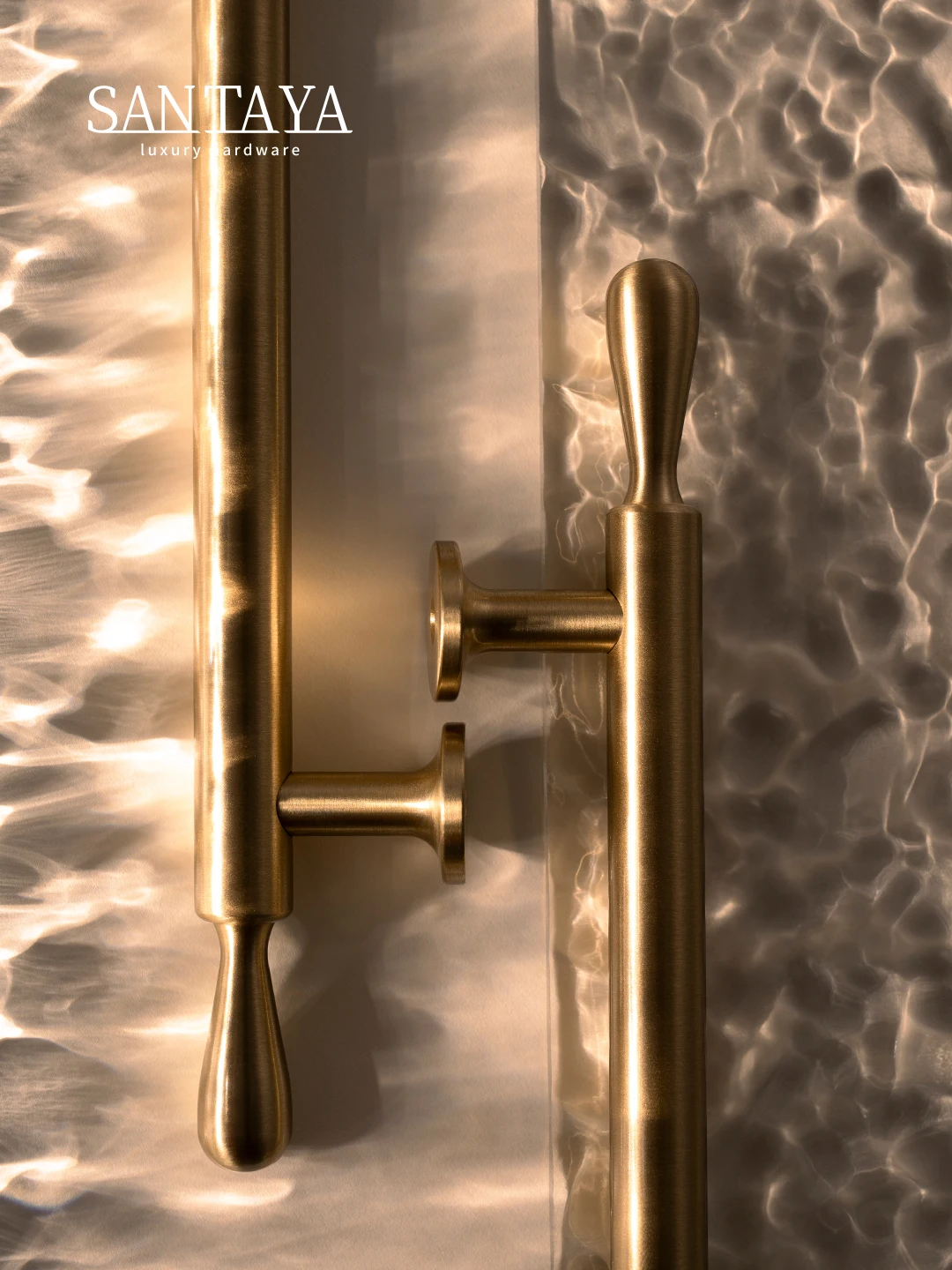 Твердая латунь европейские роскошные капли воды стильная мебельная ручка ручки
