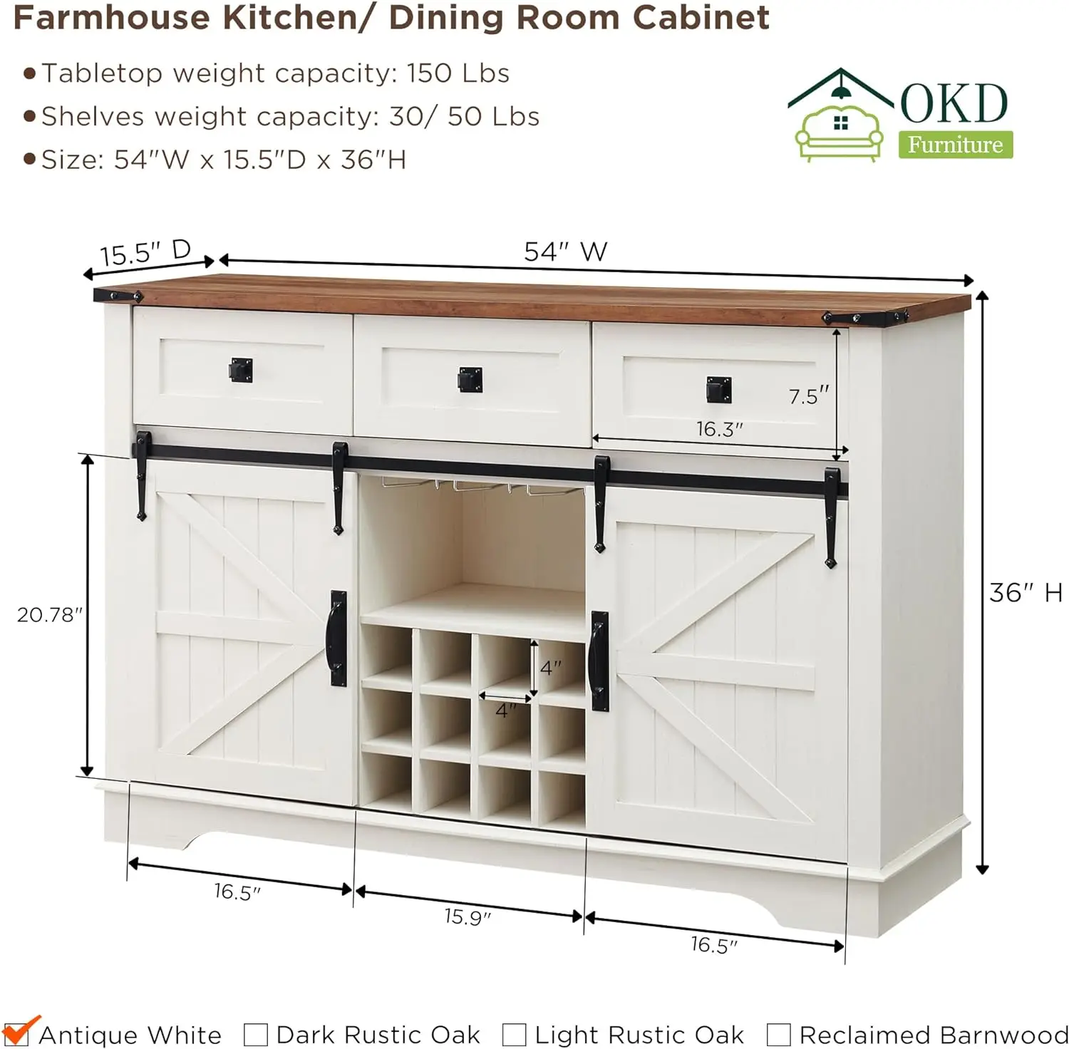 Сельский дом винный бар шкаф раздвижная дверь сарая 54 кухонный для кофе-бара