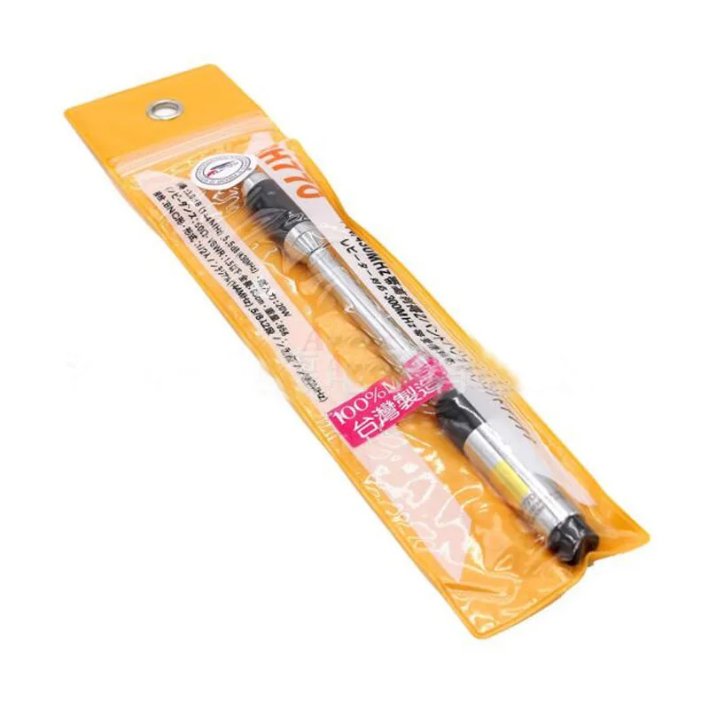 Original RH770 Telescopic Antenna SMA-Female/Male/BNC Dual Band 144/430Mhz High Gain RH-770 Antenna For Baofeng Kenwood Radio
