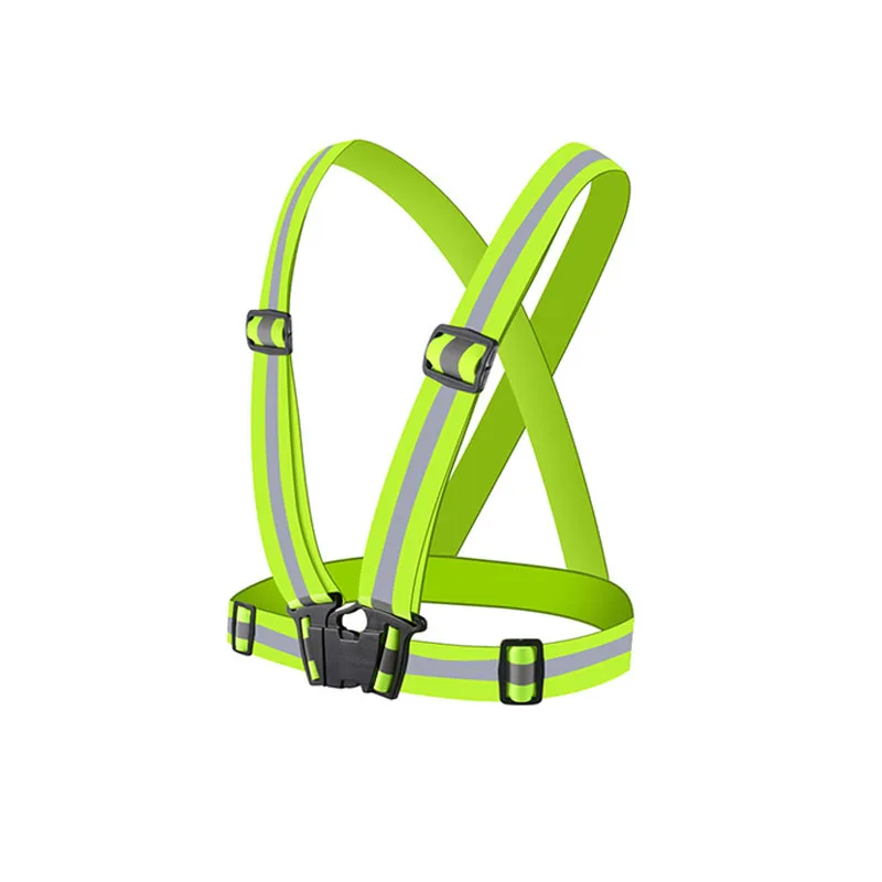 

Светоотражающие ремни с подсветкой, безопасность, ночная работа, бег, велоспорт, светоотражающий жилет, светоотражающая защитная куртка высокой видимости