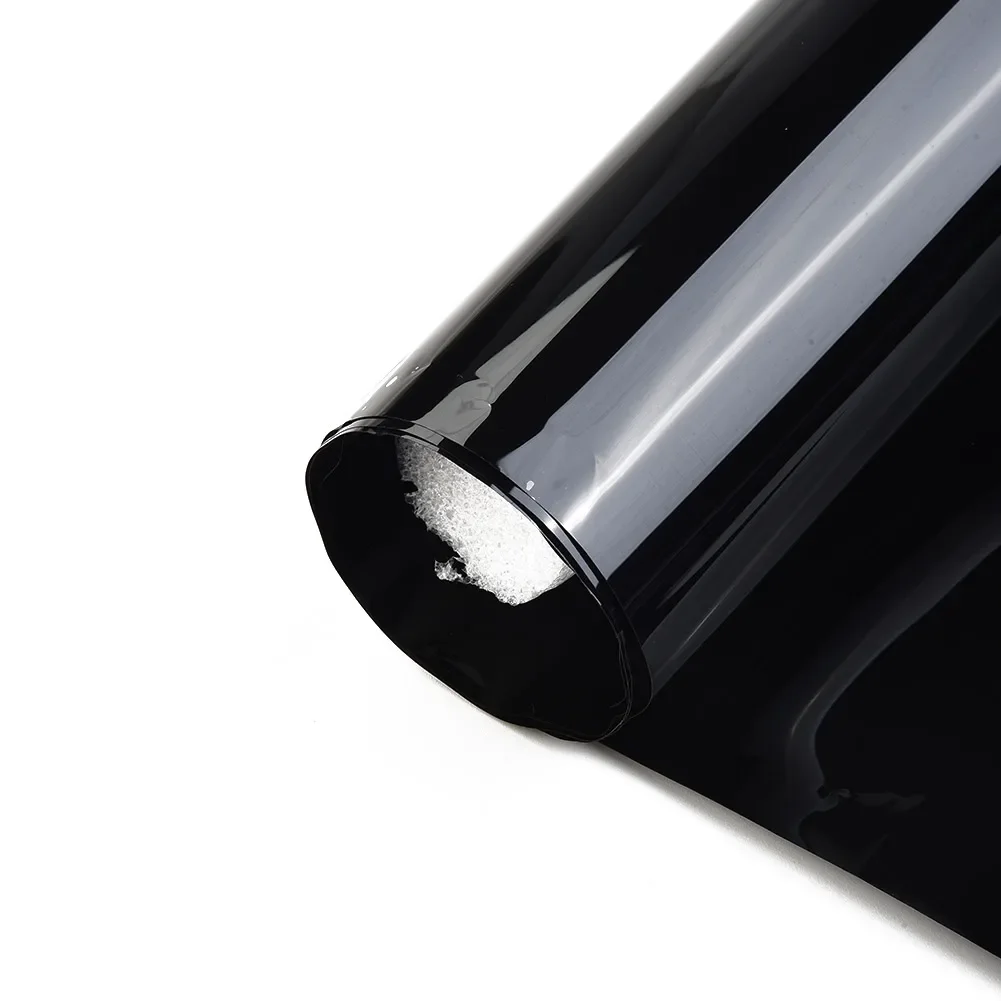 Наклейка из фольги. Лист наклеек. Опрыск тепла: 50% УФ-отклонение: 90% 100x50 см. Черный