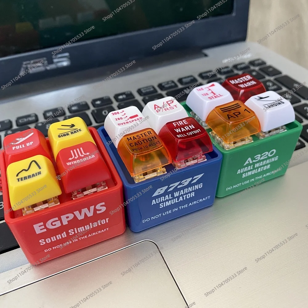 

Оригинальный Airbus A320 EGPWS Boeing 737, симулятор предупредительного звука, авиационный бизнес-полет, оповещение о экипаже, освежающий усилитель мозга